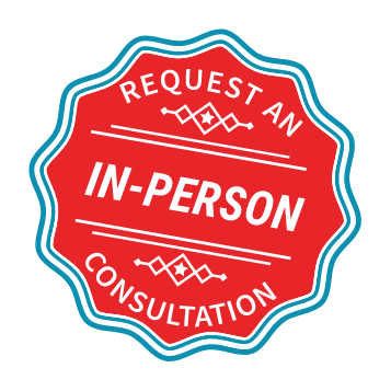 Request a free consultation badge